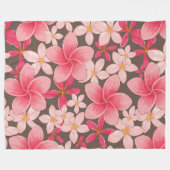Aloha-Druck Fleecedecke (Vorderseite (Horizontal))