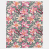 Aloha-Druck Fleecedecke (Vorderseite)