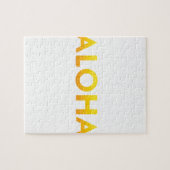 ALOHA Druck Mauis Hawaii Puzzle (Horizontal)