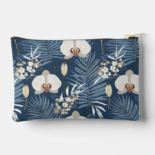 Aloha-Druckmuster Zubehörtasche (Rückseite)