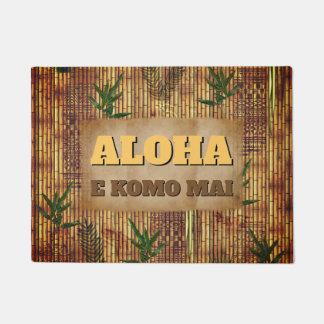 Aloha - E komo mai Fußmatte