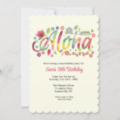 Aloha Einladung (Vorderseite)