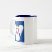 Aloha Engel Zweifarbige Tasse (Vorderseite Links)