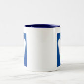 Aloha Engel Zweifarbige Tasse (Mittel)