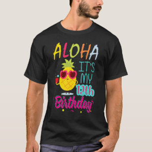 Aloha Es ist mein 12. Geburtstag Hawaiian 12 Jahre T-Shirt