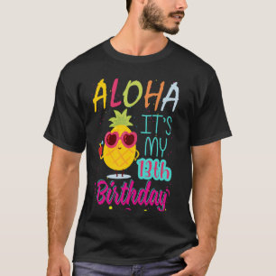 Aloha Es ist mein 13. Geburtstag Hawaiian 13 Jahre T-Shirt