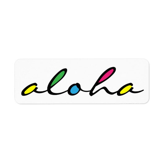 ALOHA farbig (Vorne)