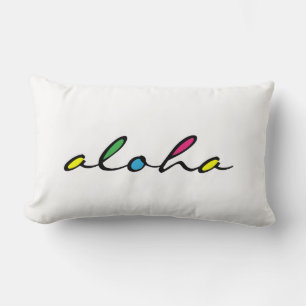 ALOHA farbig Lendenkissen
