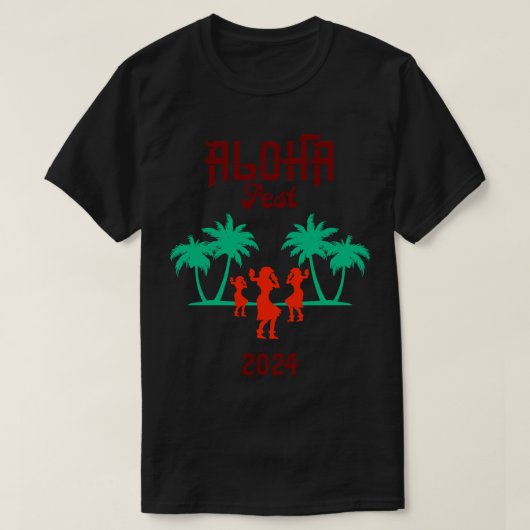 Aloha Fest 2024 TShirt 1 (Design vorne)