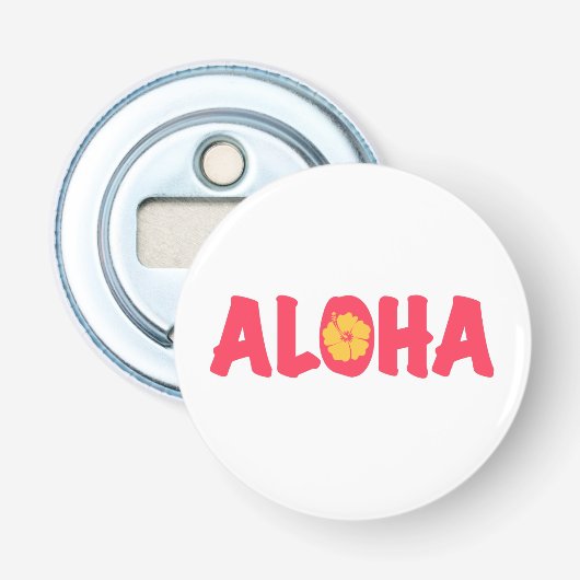 Aloha Flaschenöffner (Vorderseite)