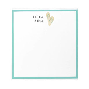 Aloha Flip-Flops Notizblock