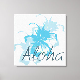 Aloha Floral Leinwanddruck