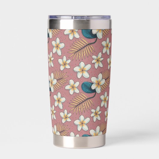 Aloha Floral Thermobecher (Rückseite)