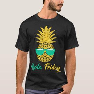 Aloha Freitag Ananas Geschenke Sommer Früchte Anan T-Shirt