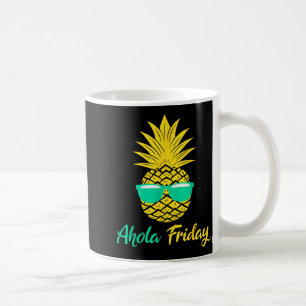 Aloha Freitag Ananas Sommer Frucht Ananas Kaffeetasse