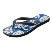 ALOHA FREITAG (BLAU) BADESANDALEN (Schrägansicht)