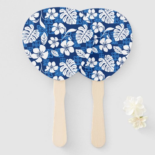 ALOHA FREITAG (BLAU) FÄCHER (Vorne und Hinten)