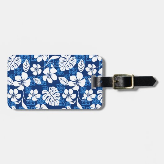 ALOHA FREITAG (BLAU) GEPÄCKANHÄNGER (Vorderseite horizontal)