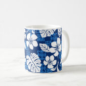 ALOHA FREITAG (BLAU) KAFFEETASSE (VorderseiteRechts)