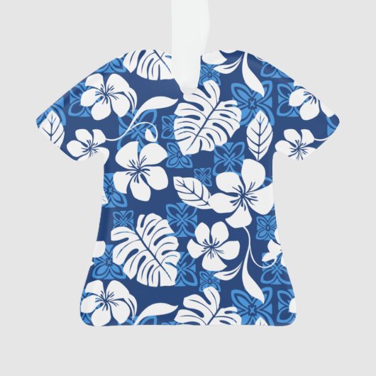 ALOHA FREITAG (BLAU) ORNAMENT (Vorderseite)