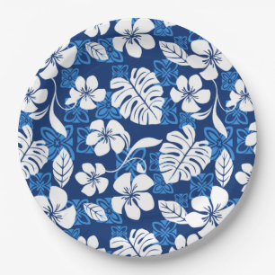 ALOHA FREITAG (BLAU) PAPPTELLER