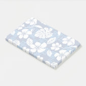ALOHA FREITAG (BLAU) POST-IT KLEBEZETTEL (angewinkelt)