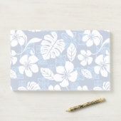 ALOHA FREITAG (BLAU) POST-IT KLEBEZETTEL (Auf Schreibtisch)