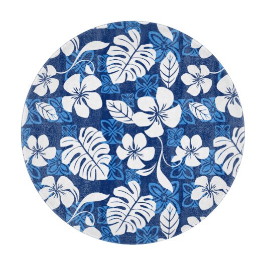 ALOHA FREITAG (BLAU) SCHNEIDEBRETT (Vorderseite)