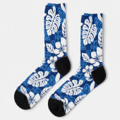 ALOHA FREITAG (BLAU) SOCKEN (Linkes Detail)