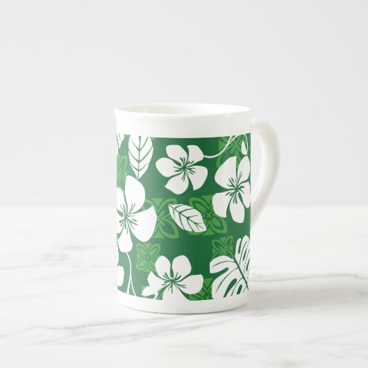 ALOHA FREITAG (GRÜNE) KNOCHENCHINA TASSE (Vorderseite Rechts)