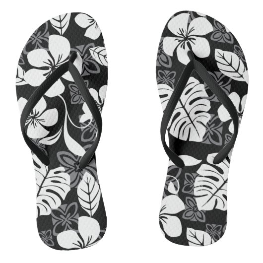 ALOHA FREITAG (SCHWARZ) BADESANDALEN (Fußbett)