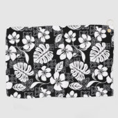 ALOHA FREITAG (SCHWARZ) GOLFHANDTUCH (Horizontal)