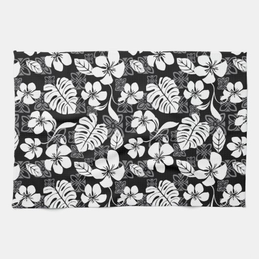 ALOHA FREITAG (SCHWARZ & GRAU) GESCHIRRTUCH (Horizontal)