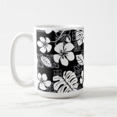 ALOHA FREITAG (SCHWARZ & GRAU) KAFFEETASSE (Links)