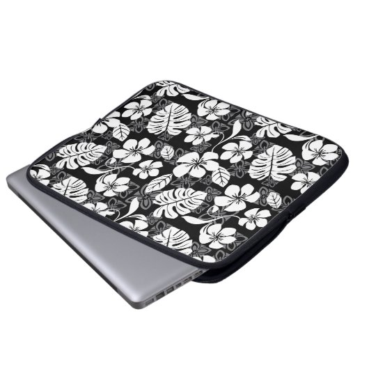 ALOHA FREITAG (SCHWARZ & GRAU) LAPTOPSCHUTZHÜLLE (Vorne Knopf)