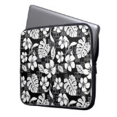 ALOHA FREITAG (SCHWARZ & GRAU) LAPTOPSCHUTZHÜLLE (Vorderseite Links)