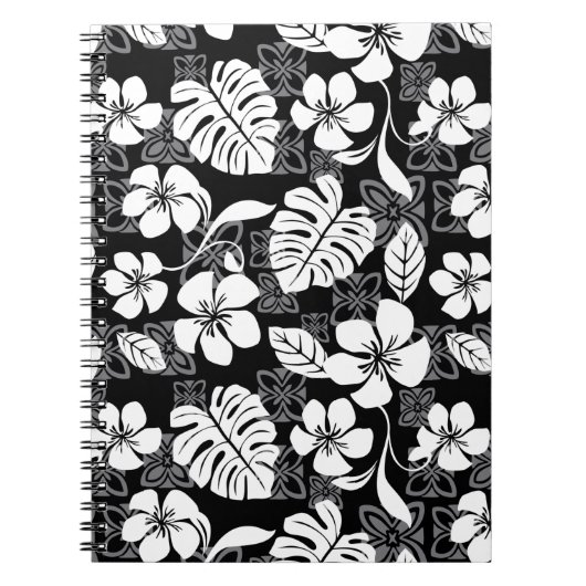 ALOHA FREITAG (SCHWARZ & GRAU) NOTIZBLOCK (Vorderseite)