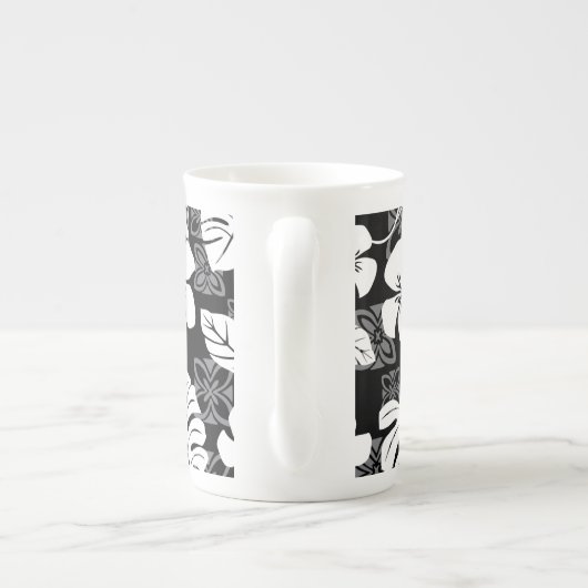 ALOHA FREITAG (SCHWARZ) KNOCHENCHINA TASSE (Rückseite)