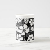 ALOHA FREITAG (SCHWARZ) KNOCHENCHINA TASSE (Vorderseite)