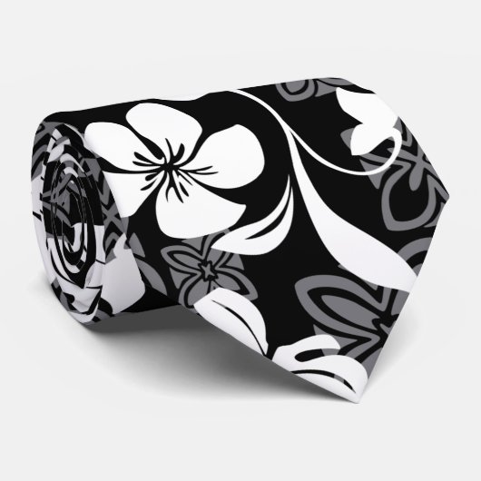 ALOHA FREITAG (SCHWARZ) KRAWATTE (Gerollt)