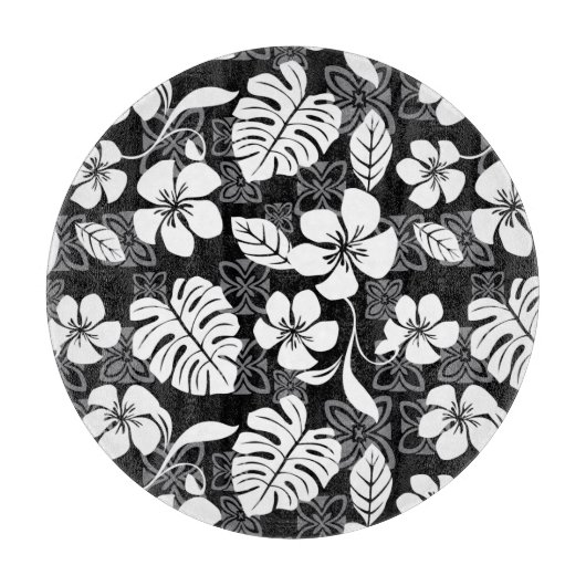 ALOHA FREITAG (SCHWARZ) SCHNEIDEBRETT (Vorderseite)