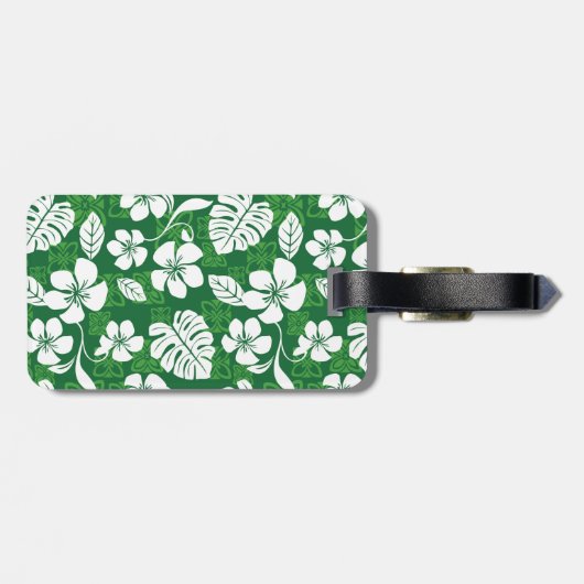 ALOHA FRIDAY (GRÜNE) GEPÄCKANHÄNGER (Rückseite horizontal)