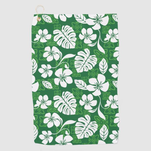 ALOHA FRIDAY (GRÜNE) GOLFHANDTUCH (Vorderseite)