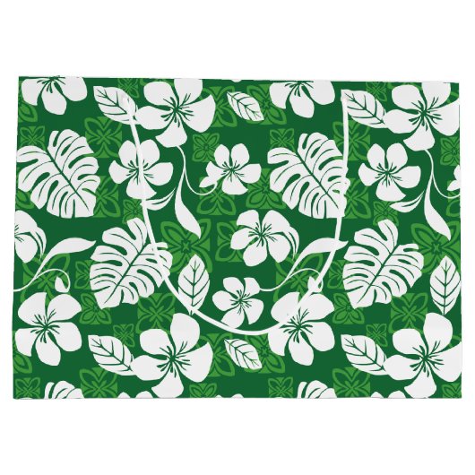 ALOHA FRIDAY (GRÜNE) GROßE GESCHENKTÜTE (Rückseite)