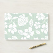 ALOHA FRIDAY (GRÜNE) POST-IT KLEBEZETTEL (Auf Schreibtisch)