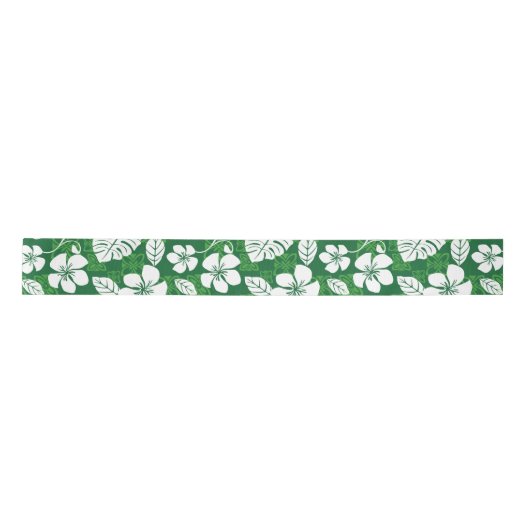 ALOHA FRIDAY (GRÜNE) SATIN RIBBON SATINBAND (Vorderseite)
