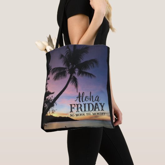 Aloha Friday Maui Hawaii Tropical Sunset Tasche (Von Nahem)