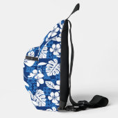 ALOHA FRIDAY PATTERN IN BLAU CROSSBODY BAG (Rechts)