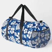 ALOHA FRIDAY PATTERN IN BLAU DUFFLE BAG (Rechte Ecke)