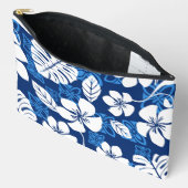 ALOHA FRIDAY PATTERN IN BLAU ZUBEHÖRTASCHE (Offen)